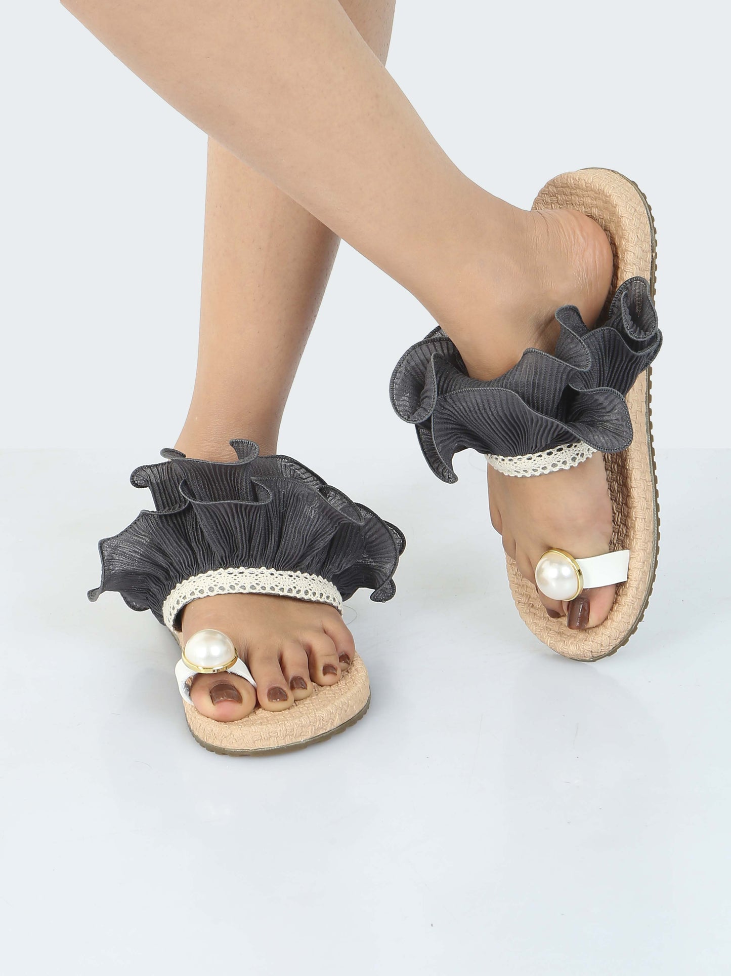 Blossom Grey Footwear for Women