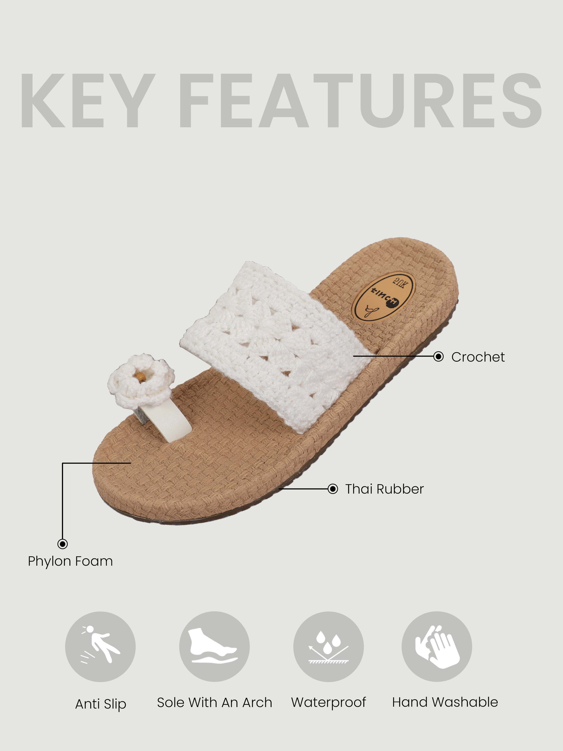 White Stylish Footwear for Men 