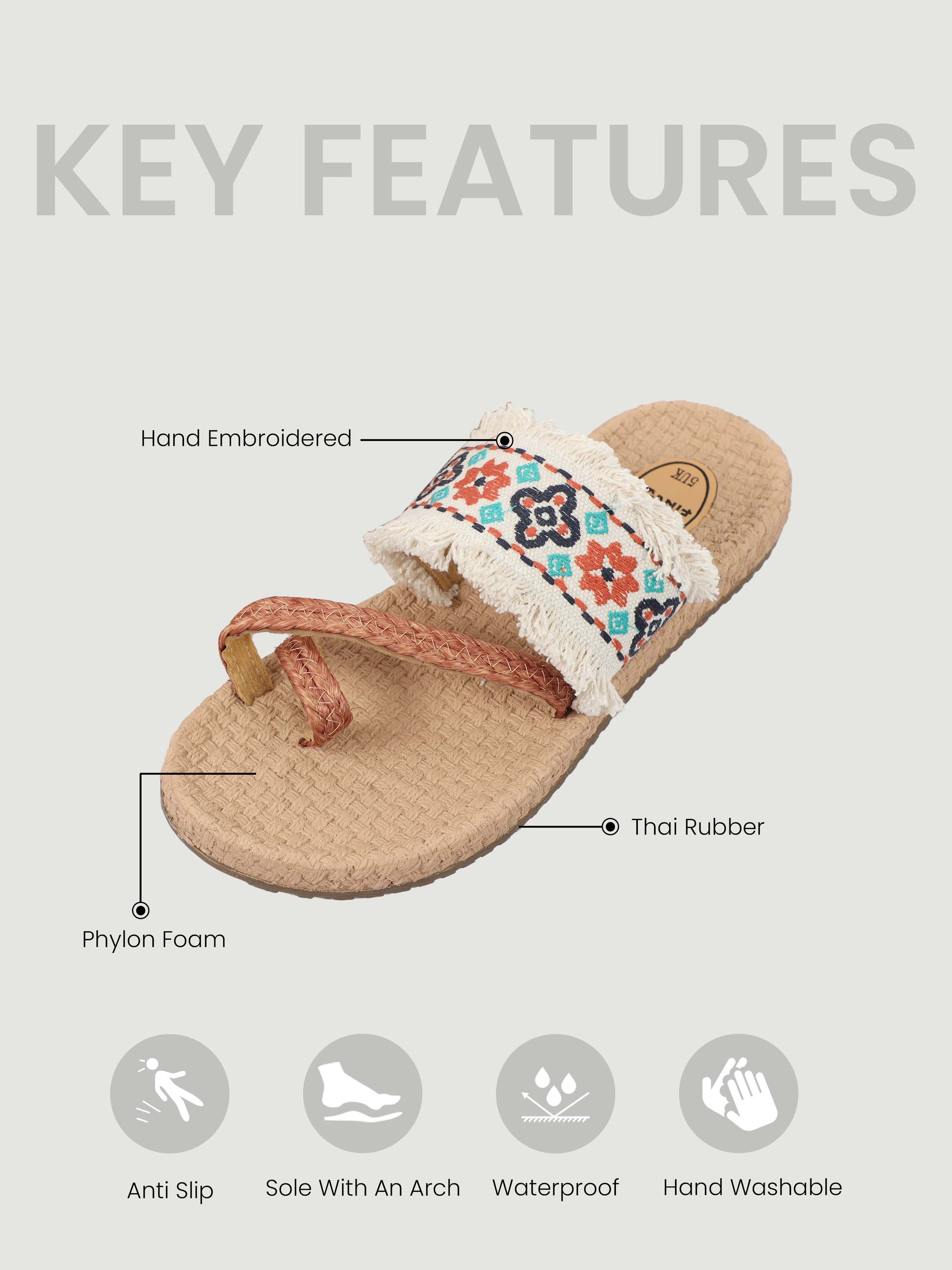 White Trendy Footwear for Women 