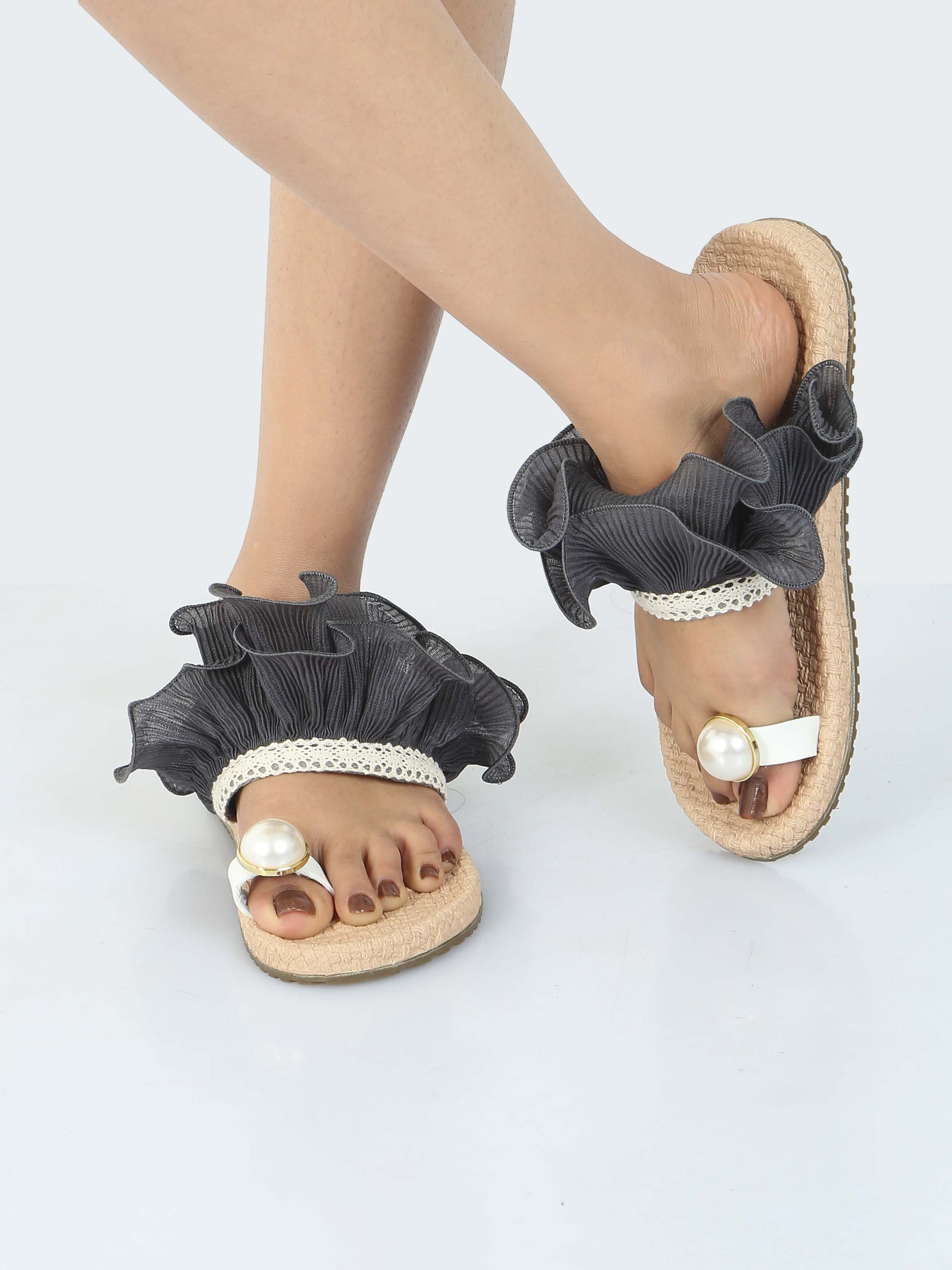 Blossom Grey Footwear for Women