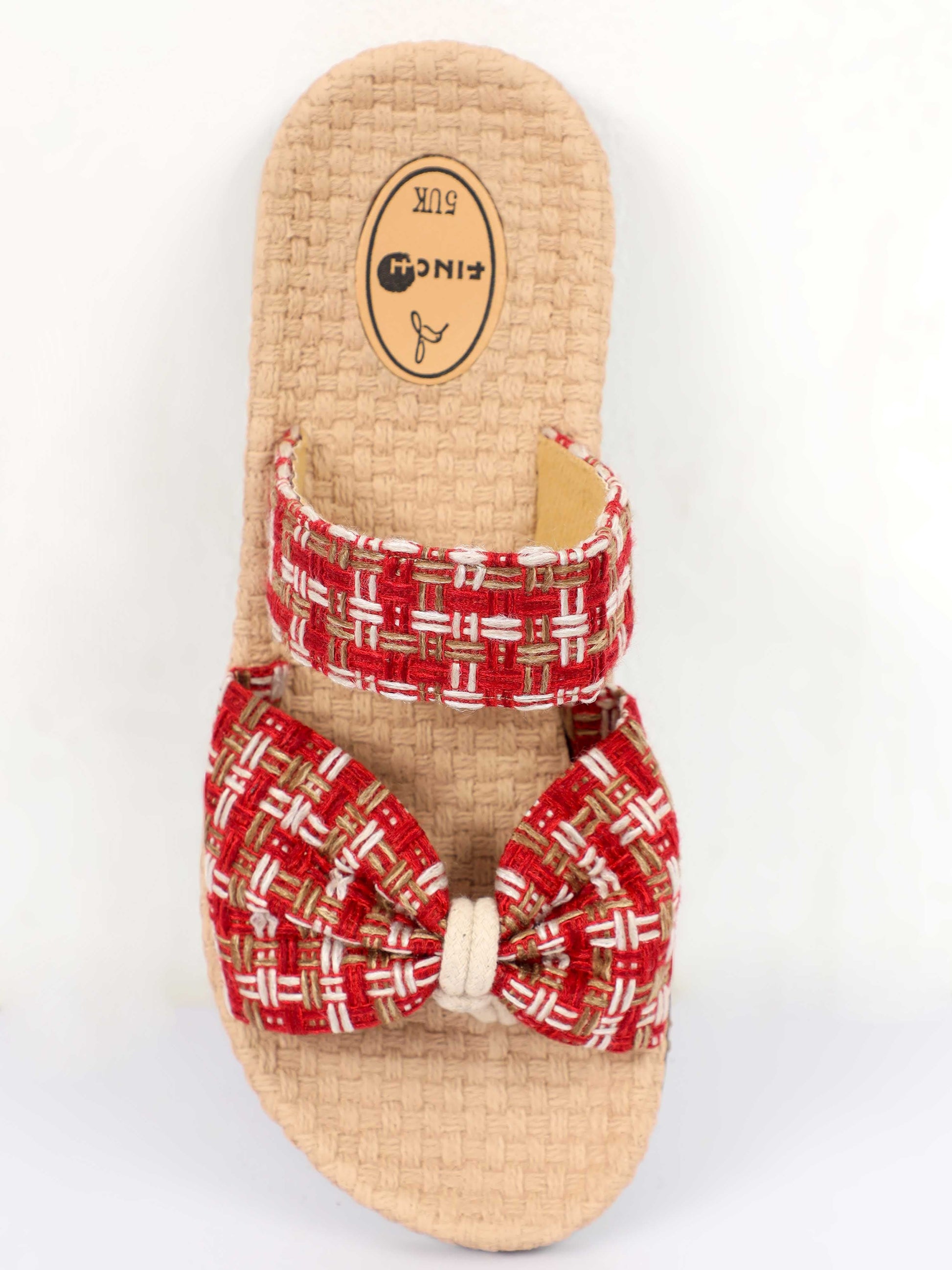 Red Color Stylish Footwear For Women 